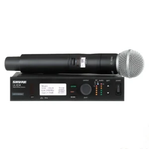 Homes shure ulx d wireless handheld microphone